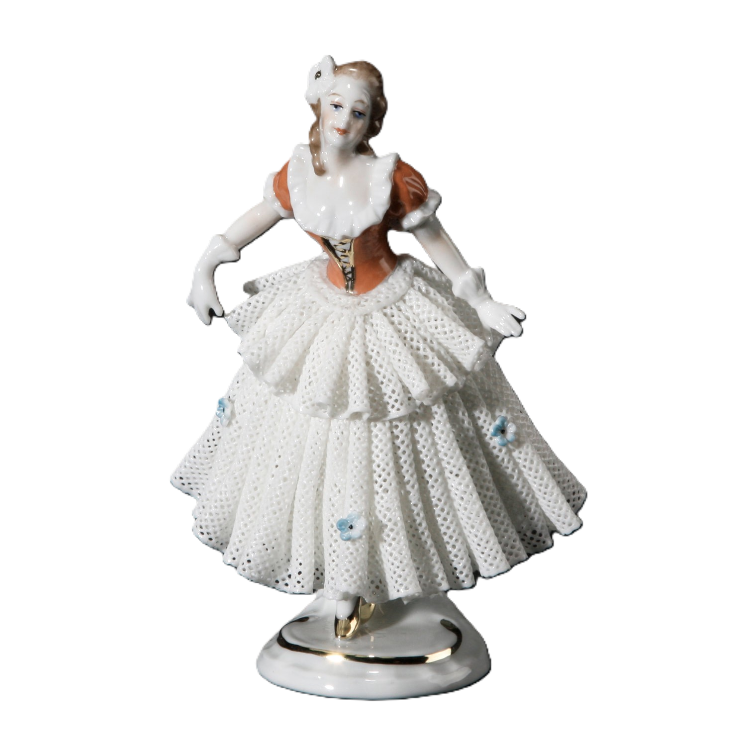 Spitzenfigur 12 cm / Tänzerin