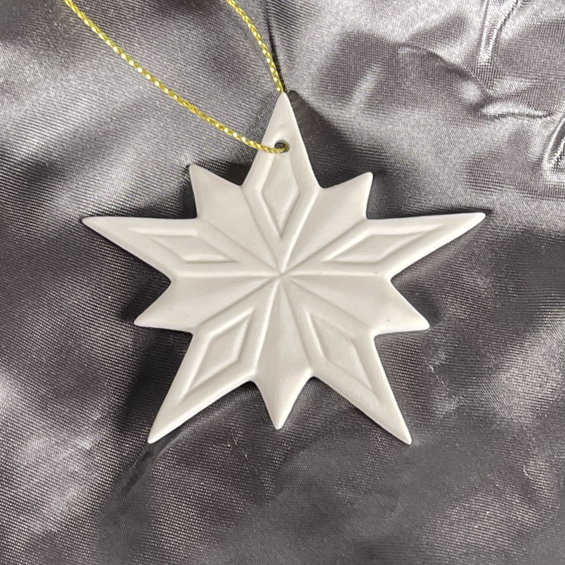 Christmas pendant snow crystal 1BIS