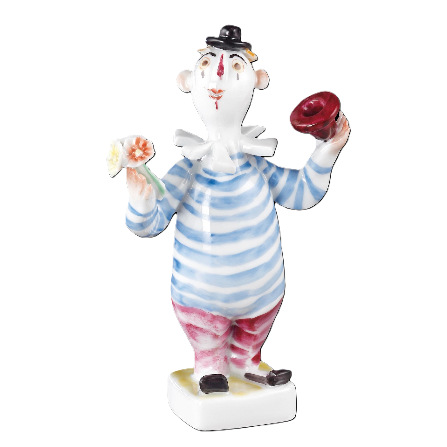 Kleiner Clown mit Blümchen Kleiner Clown mit Blümchen