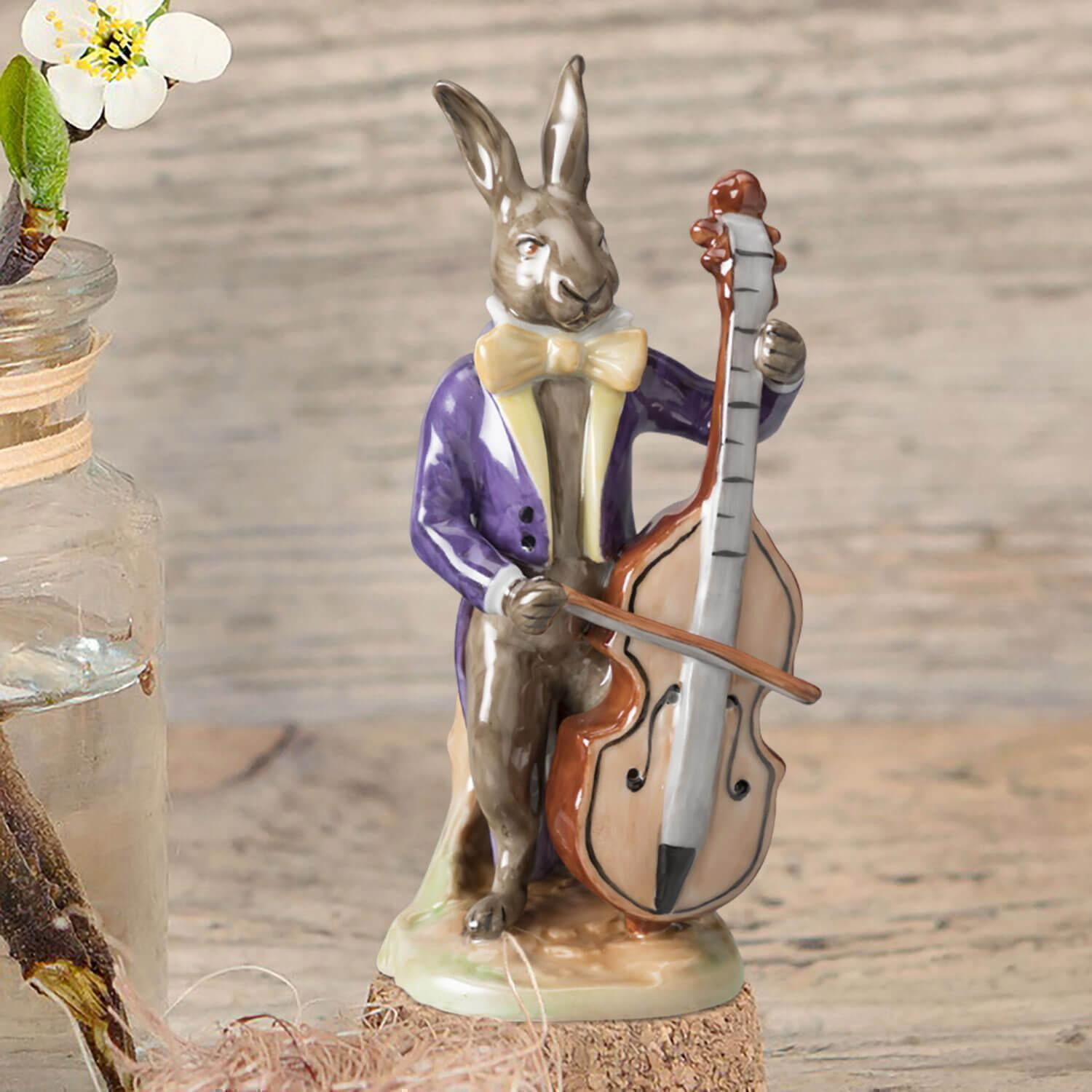 Hase mit Bass Hase mit Bass