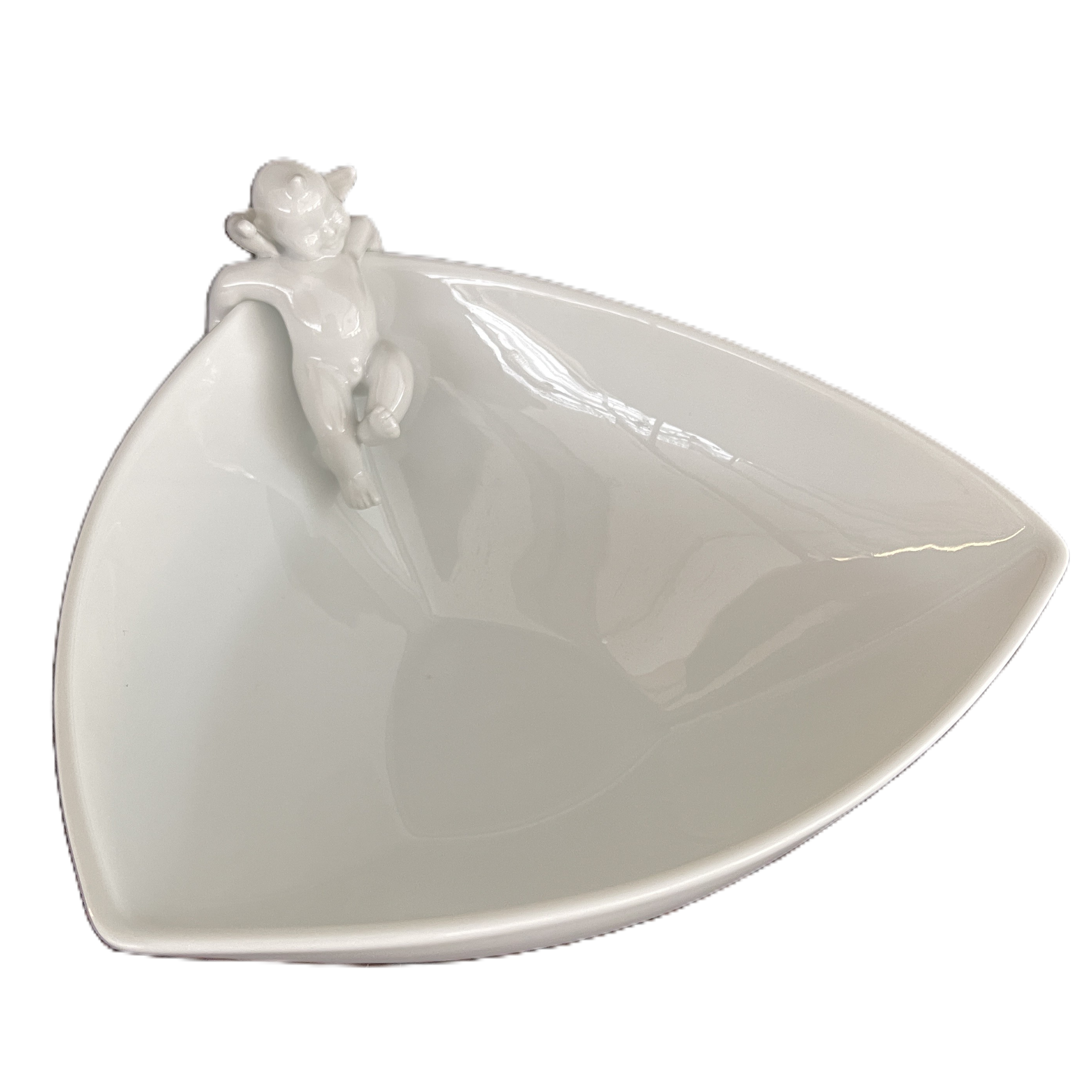 Schale mit Figur  ,klein    "Eros-Serie" 