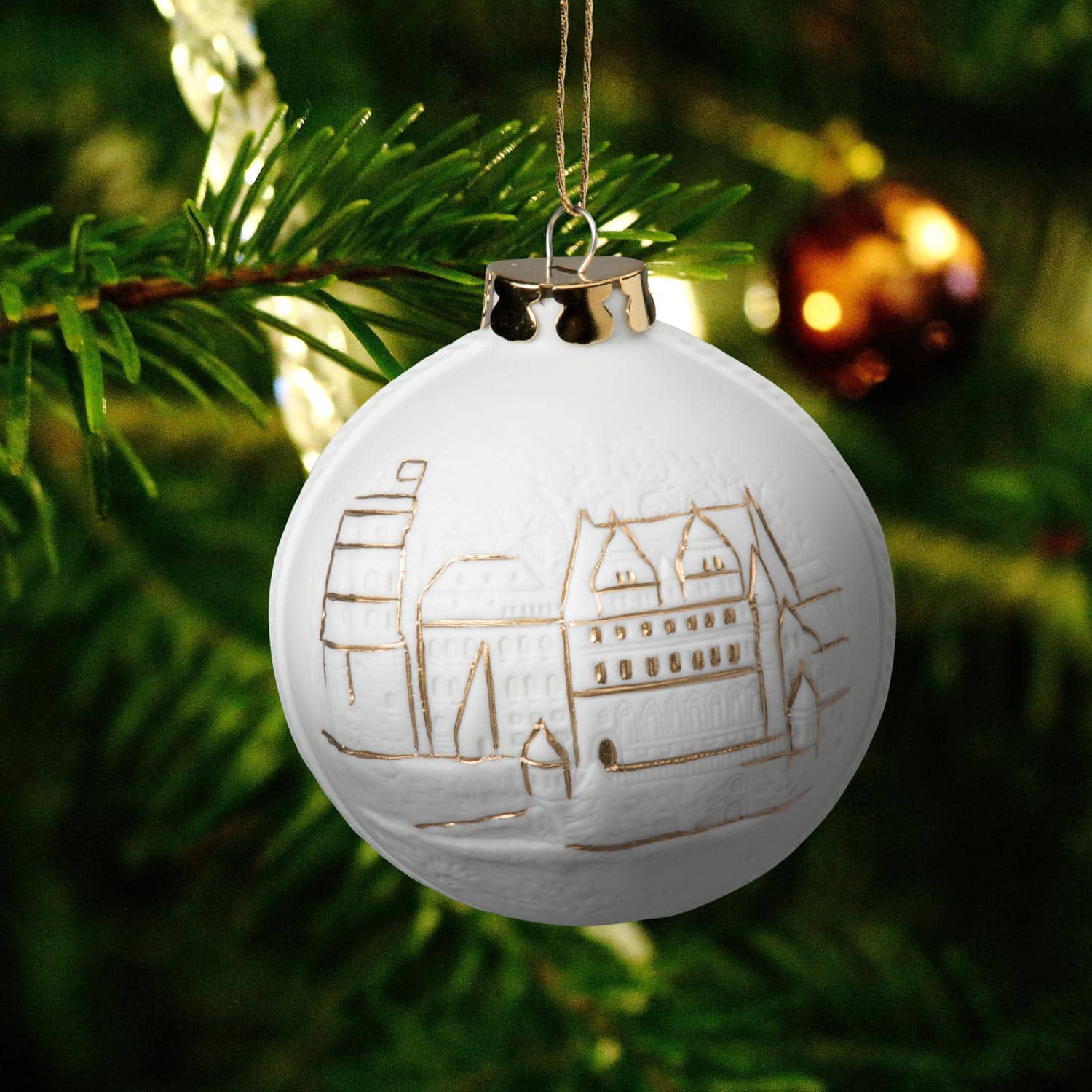 Weihnachtskugel 6cm, Heidelberg