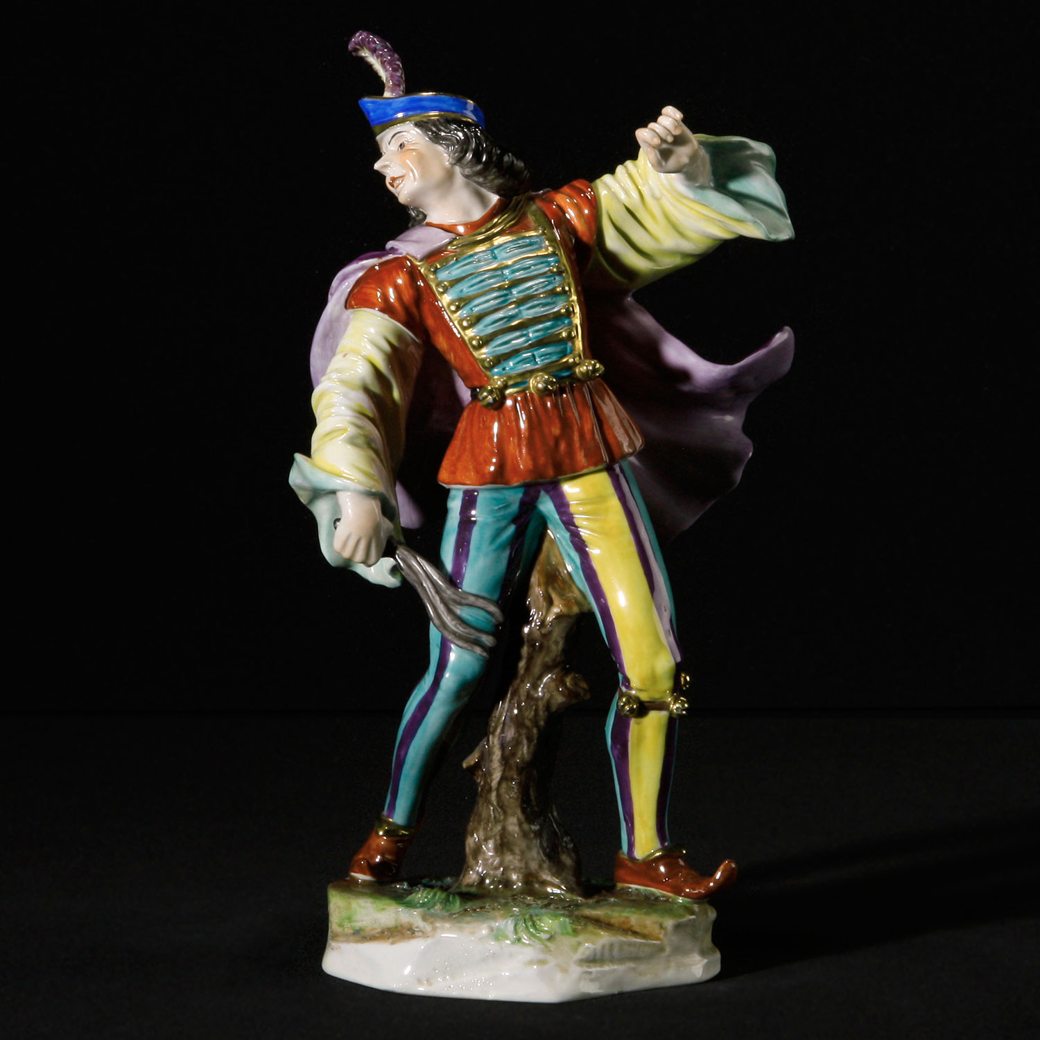 Narr mit Peitsche Narr mit Peitsche