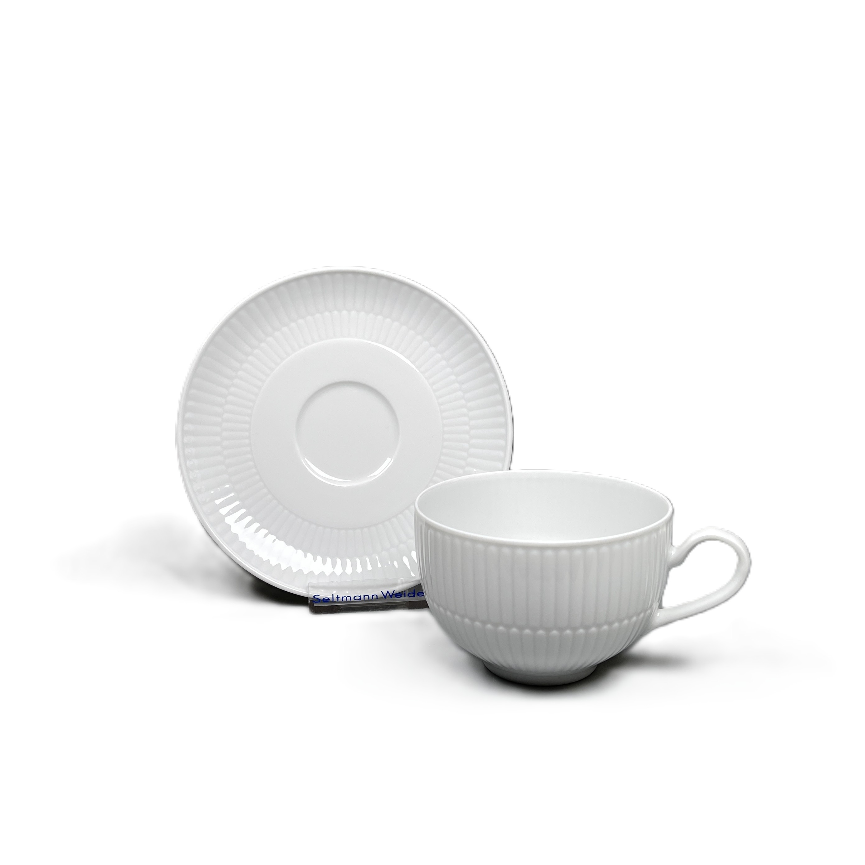 Amina Weiß- Milchkaffee- Set 2tlg.