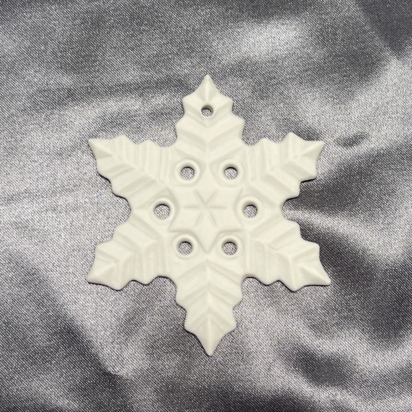 Christmas pendant snow crystal 5BIS