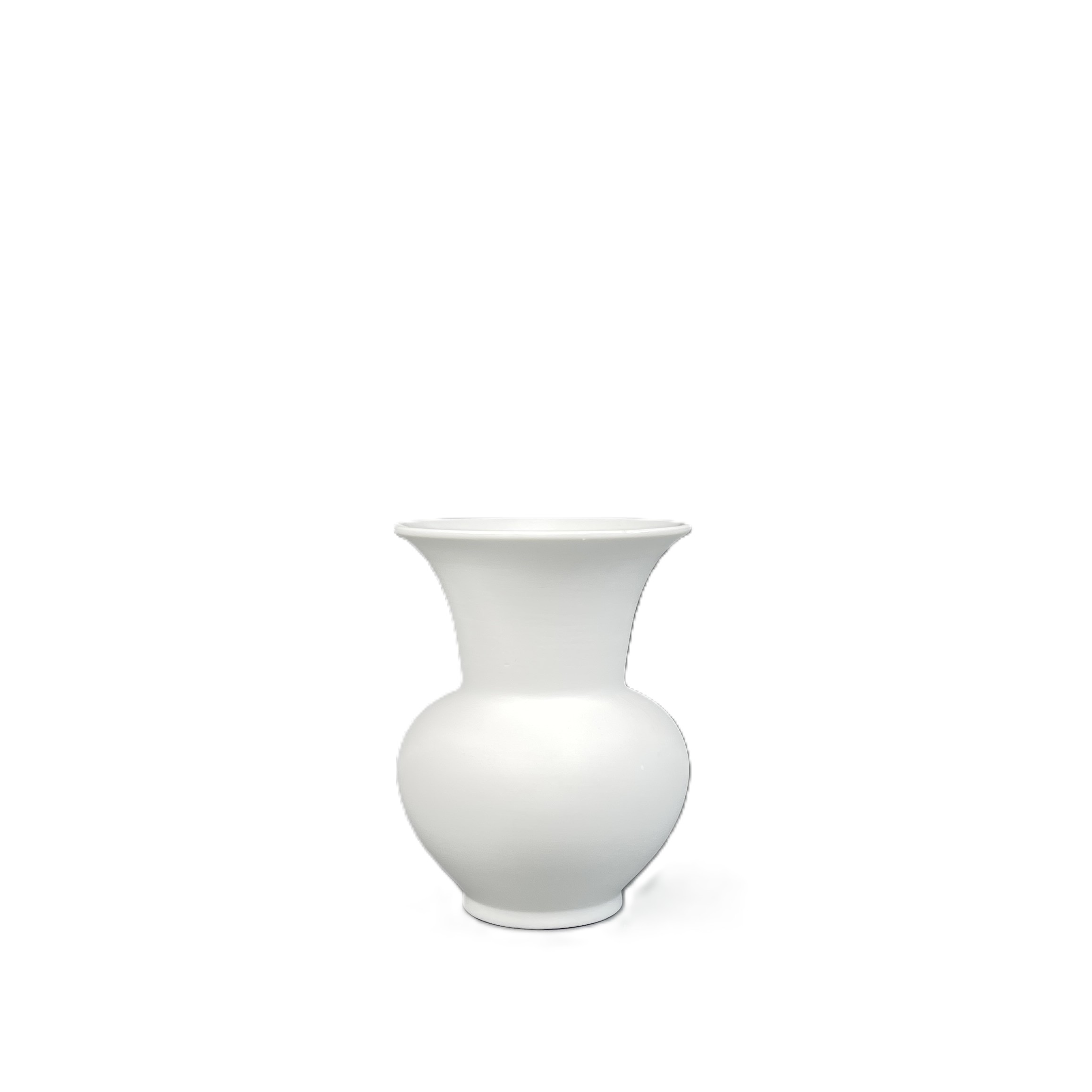 Vase 1961, 12,5cm, bisquit weiß