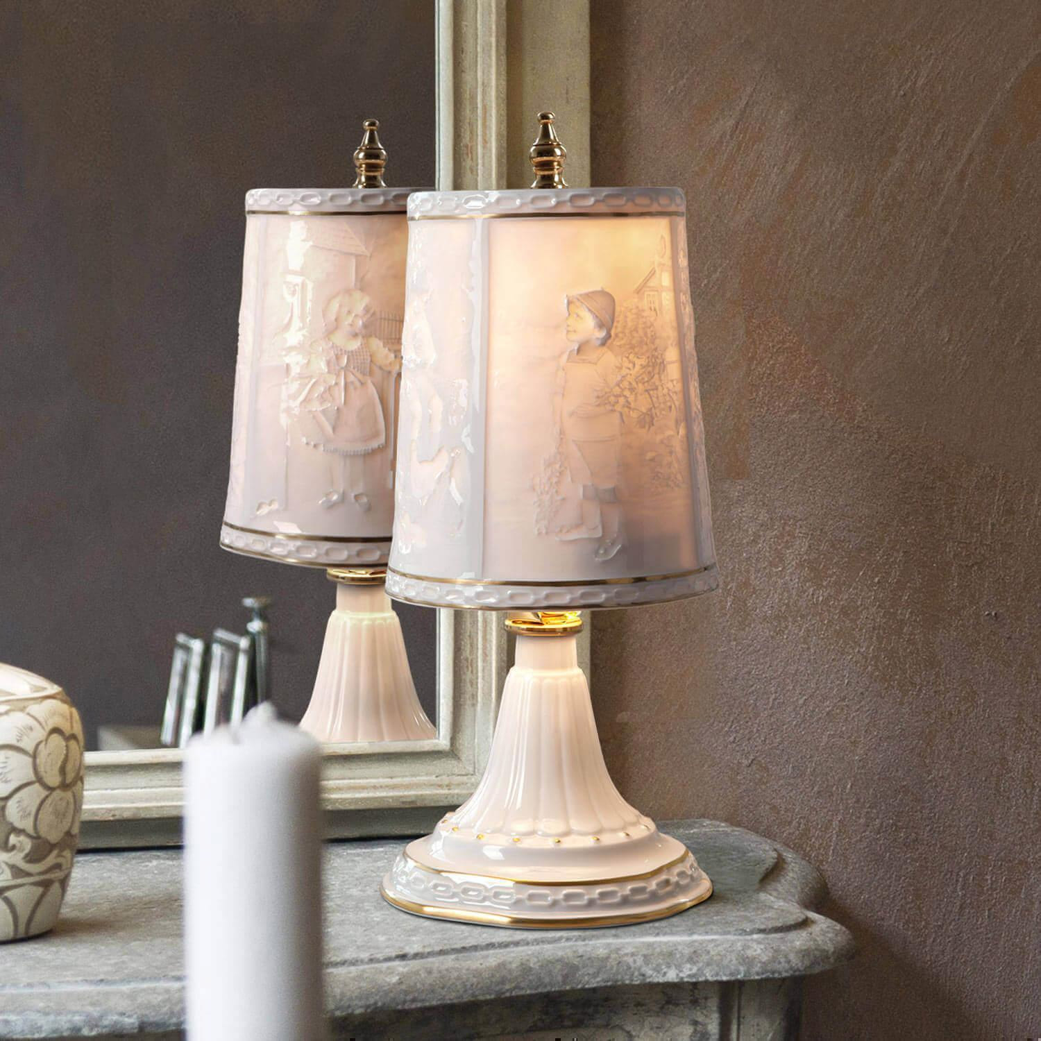 Lithophanie-Lampe Motiv Kinder Lithophanie-Lampe Motiv Kinder
