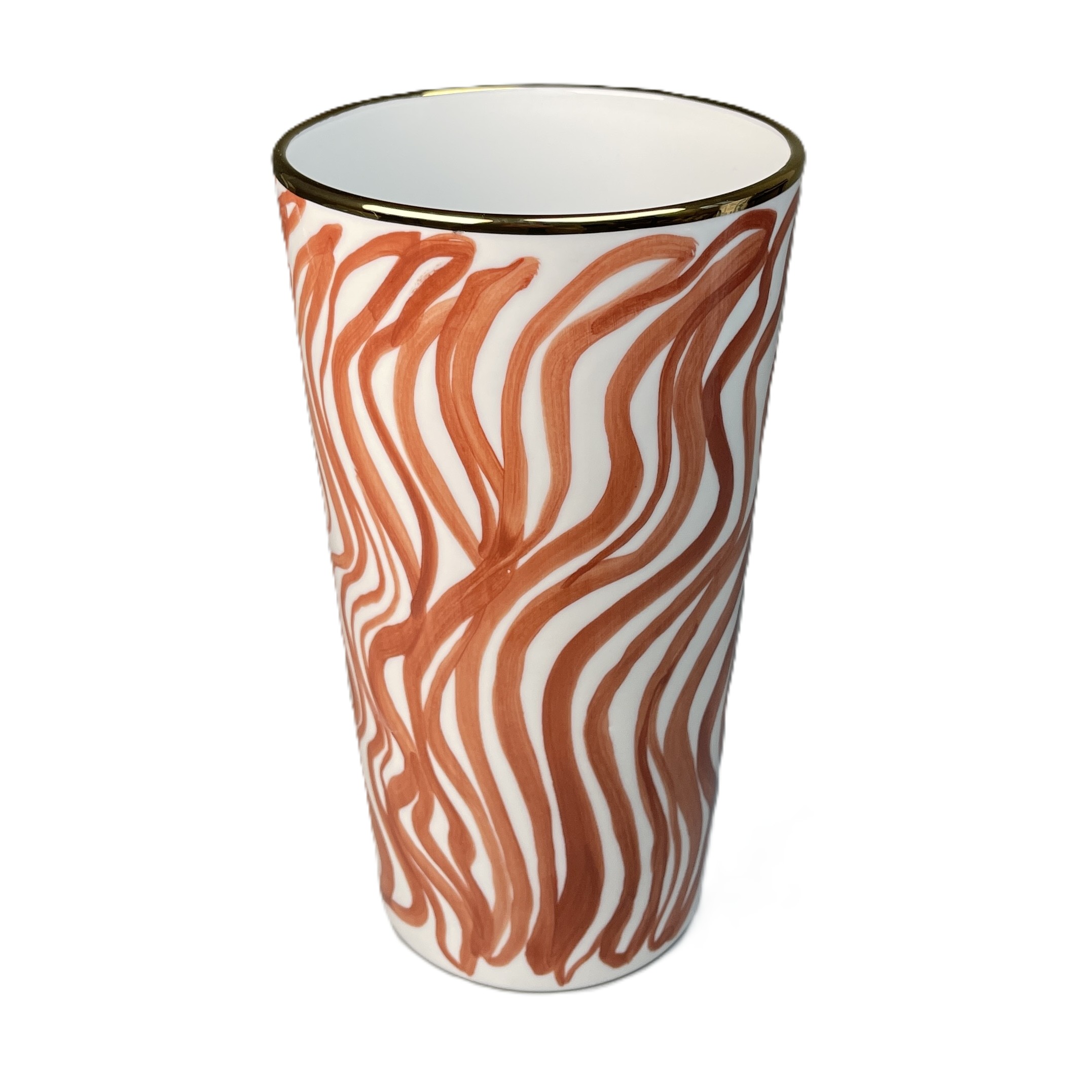 Vase 23cm, rot, Nr.2