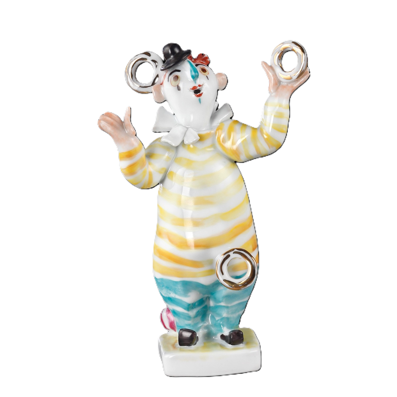 Kleiner Clown mit Ringen Kleiner Clown mit Ringen