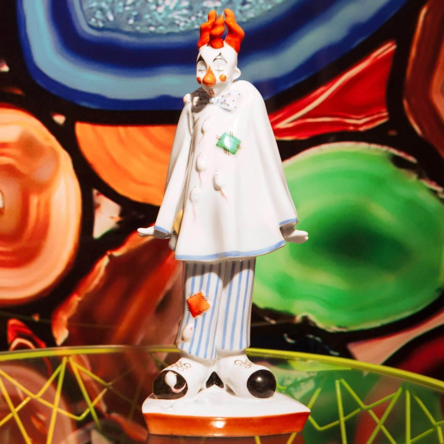 Clown mit Mäusen Clown mit Mäusen