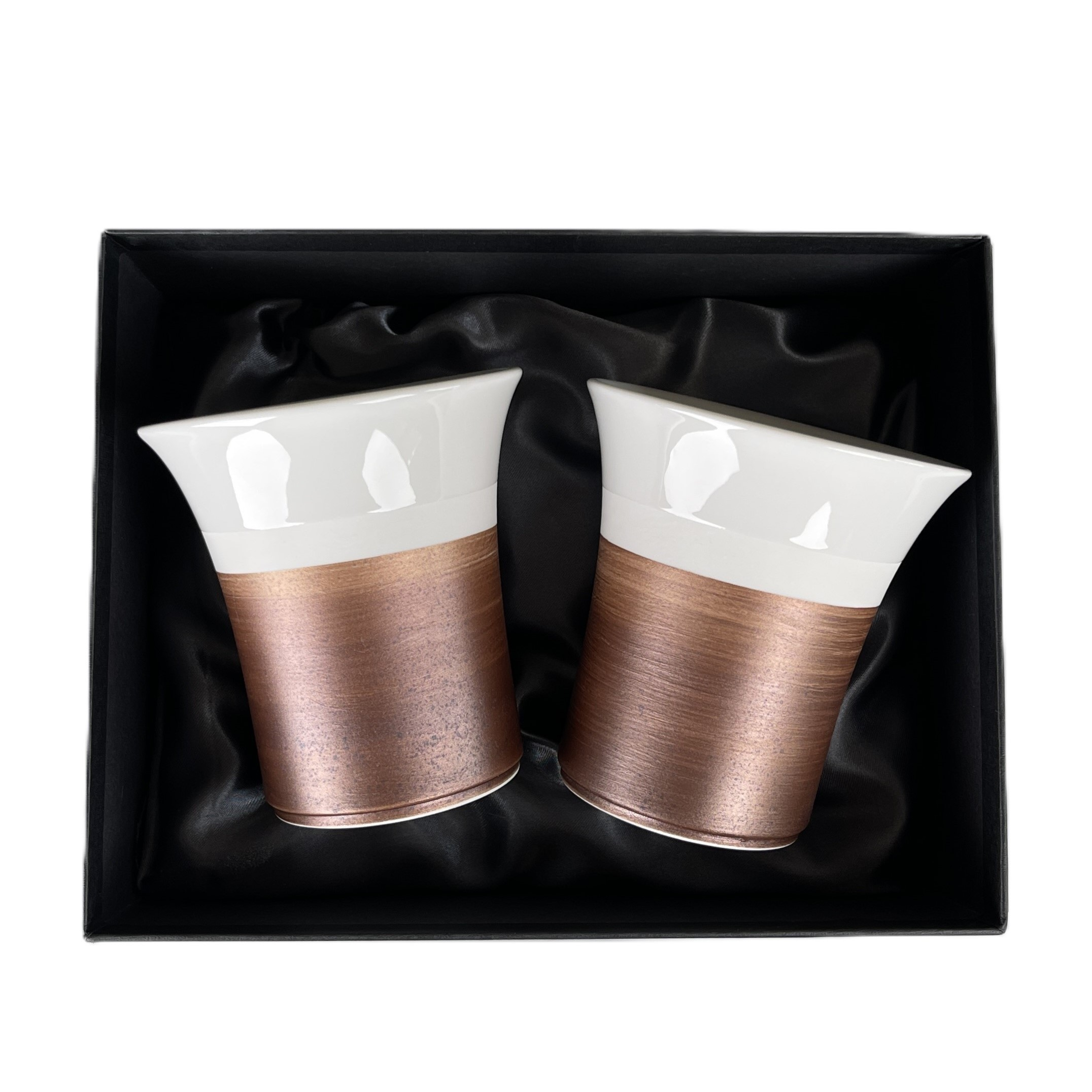 Becher Jade I, bronze/ bisquit- 2er Geschenkset Becher Jade I, bronze/ bisquit- 2er Geschenkset