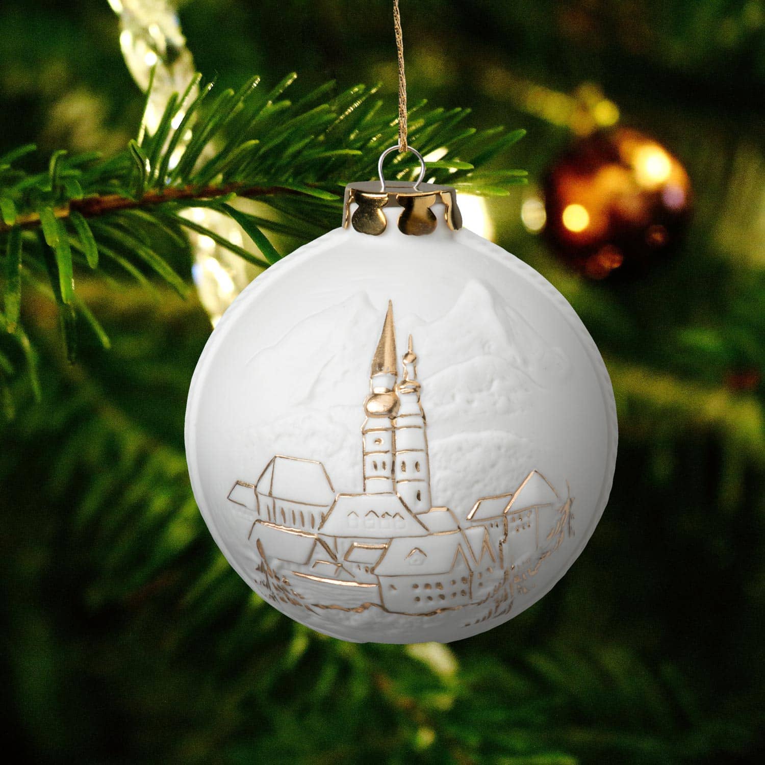Weihnachtsschmuck & Christbaumschmuck aus Porzellan
