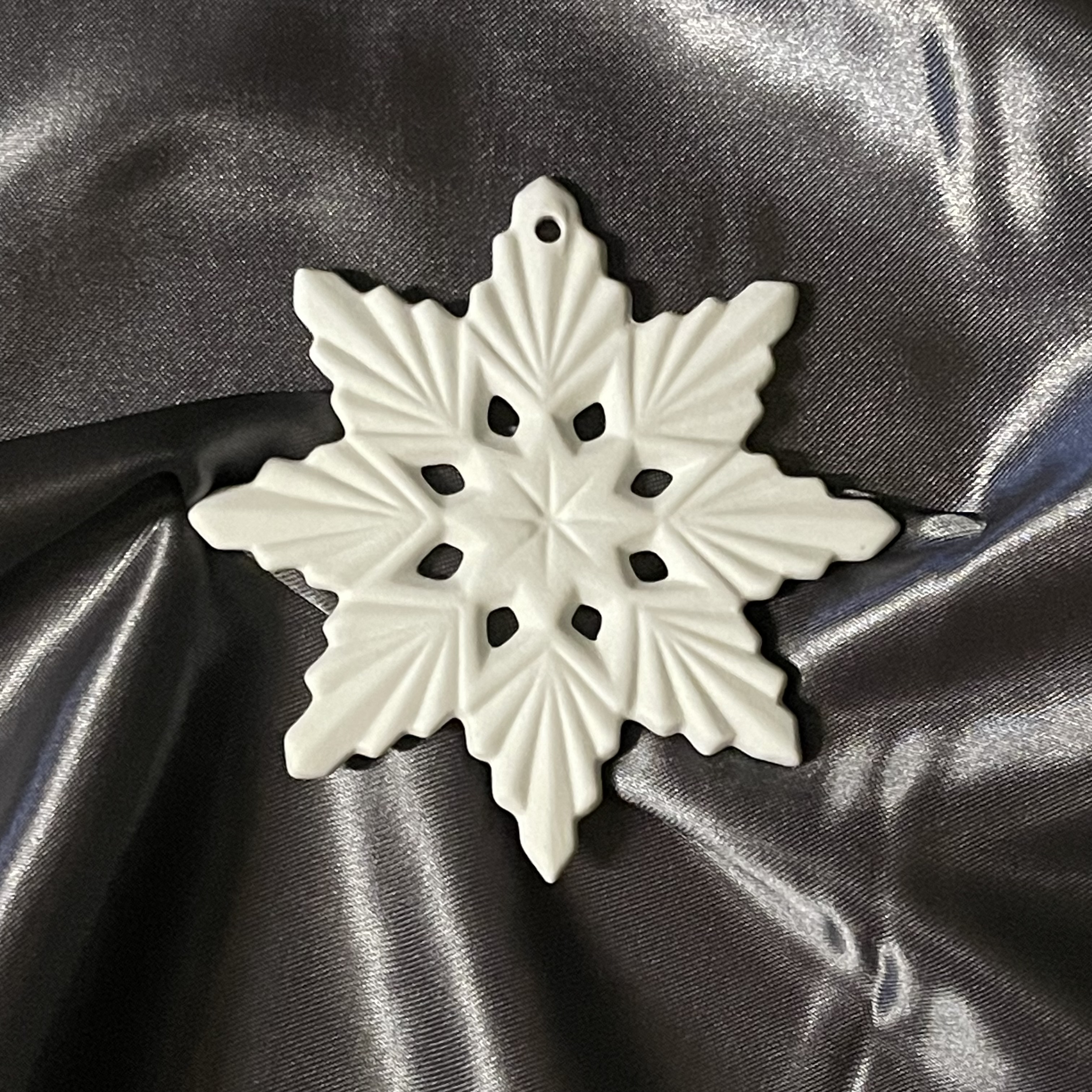 Christmas pendant snow crystal 2BIS