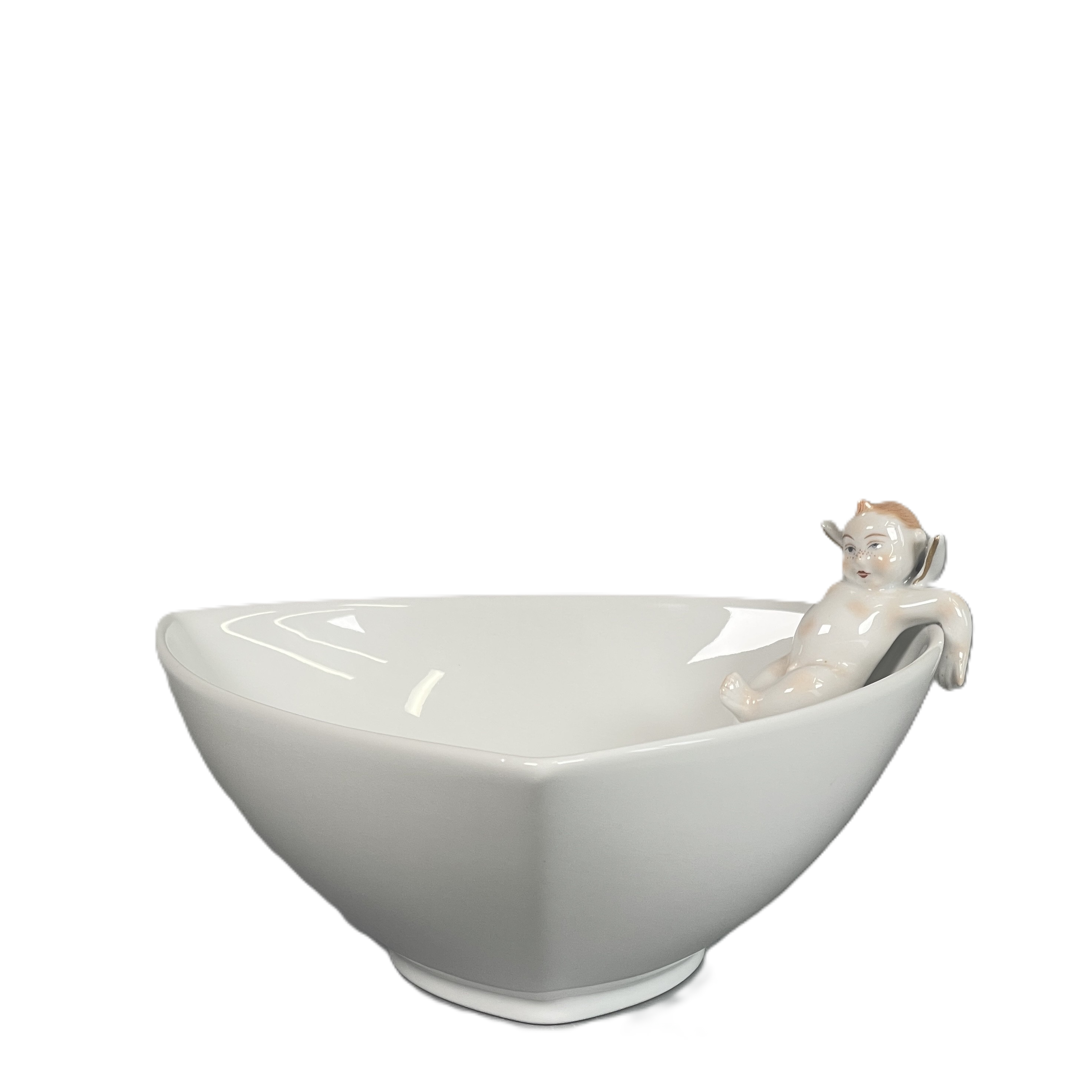 Schale mit Figur, klein "Eros-Serie"