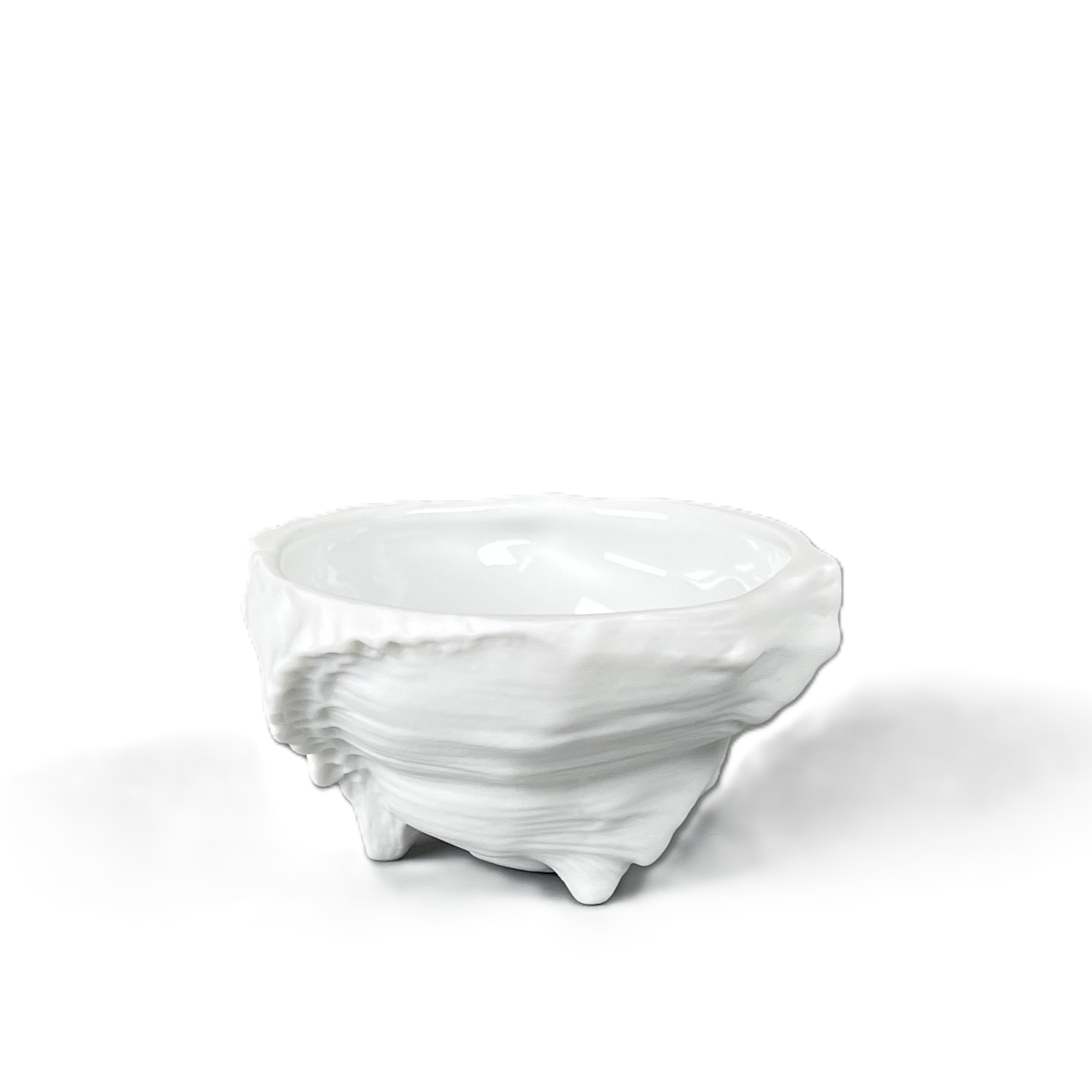 Muschelservice, Dippschale, teilglasiert