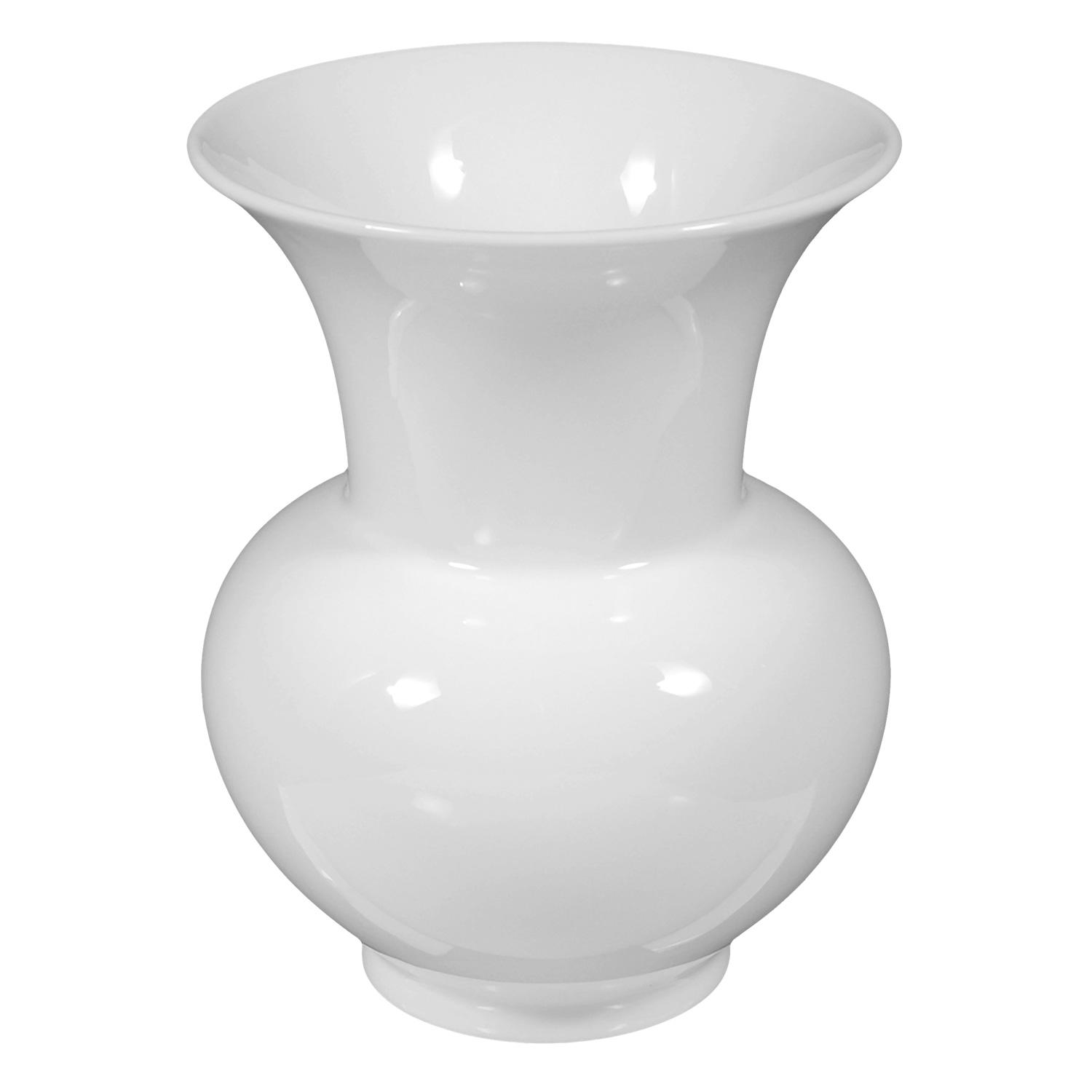 Weisse Vase 1961von Königlich Tettau 16 cm