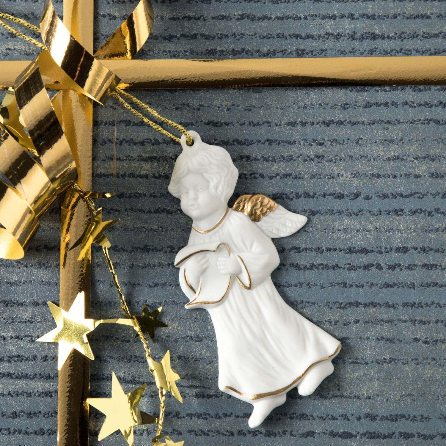Weihnachtsanhänger, Singender Engel