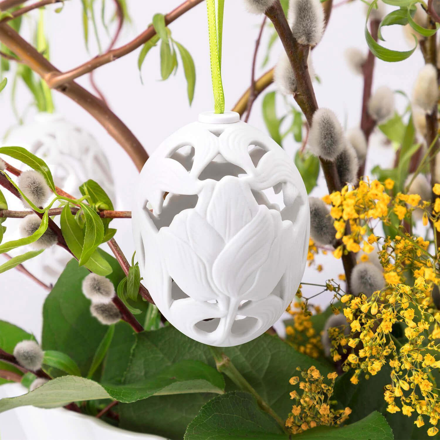 Osterei mit Durchbruch "Tulpe" Osterei mit Durchbruch "Tulpe"