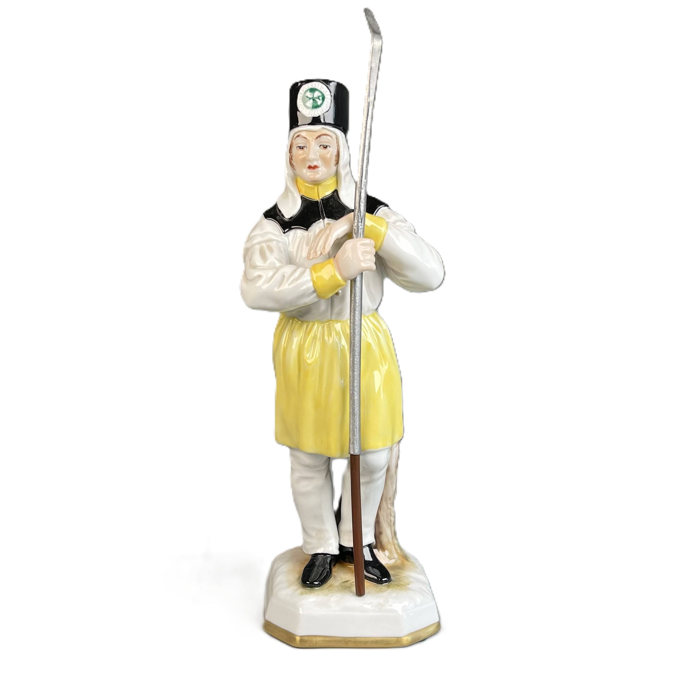 Schwefelhüttenarbeiter in Parade